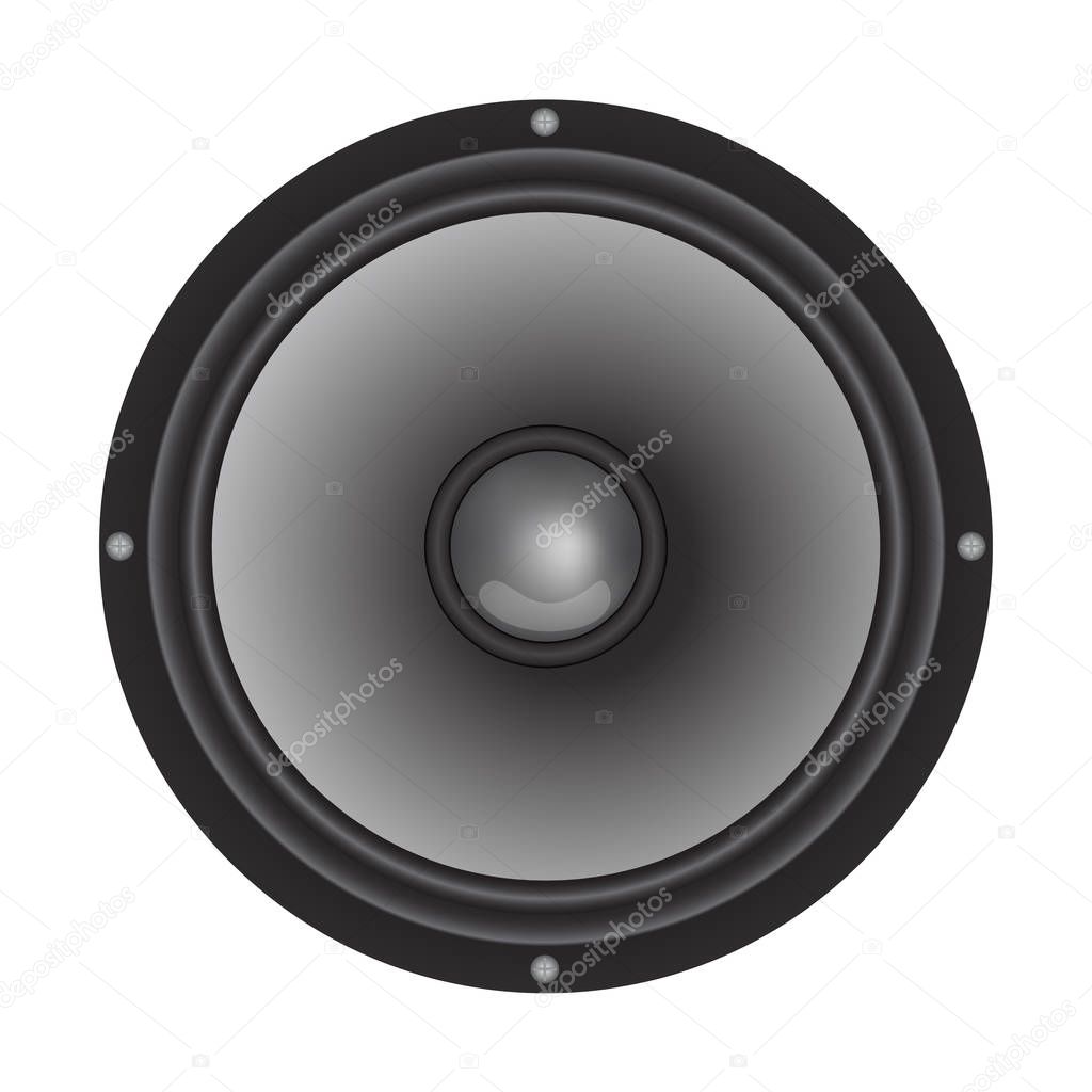 Vector illustration of Sound Speaker