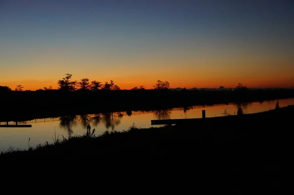 Pantano amanecer en Florida — Foto de Stock