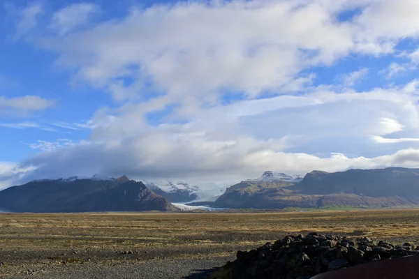 Glaciär skeidararsandur island — Stockfoto