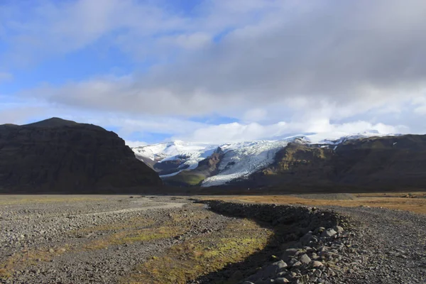 Geleira skeidararsandur iceland — Fotografia de Stock