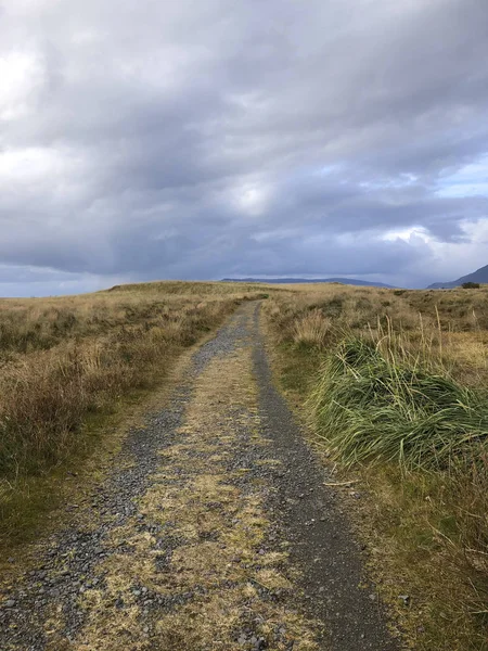 Wandern in den Bergen von Island — Stockfoto