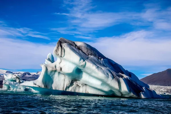 아이슬란드 남부 의빙하 석호 — 스톡 사진