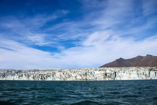Jökulsárlón gleccserlagúna Dél-Izlandon — Stock Fotó