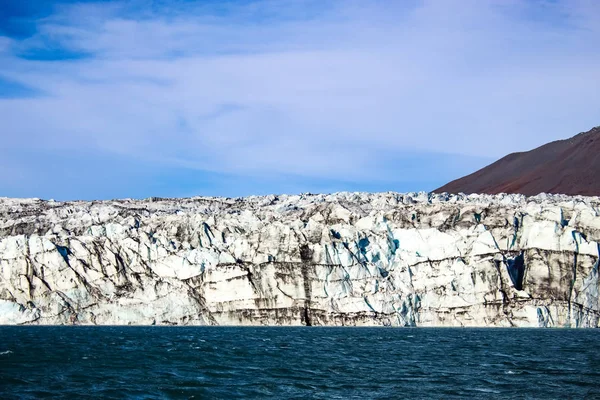 Lagoa do Glaciar J=kulsártaro lón no sul da Islândia — Fotografia de Stock