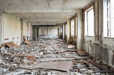 Yıkım, bir büyük endüstriyel tesis bertarafı