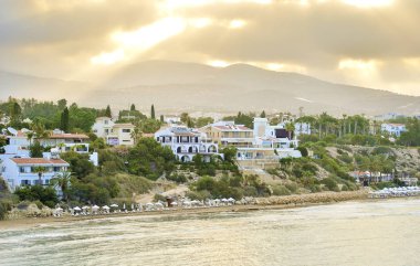 Paphos Harbour, Kıbrıs, set of görünümü