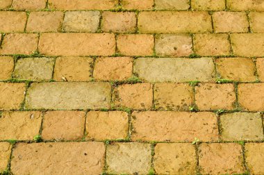 Doku duvar ışık sarı tuğla iyi. Arka plan