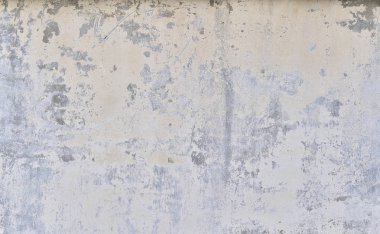 Eski binanın gevşek sıva ile beton duvar parçası. Arka plan