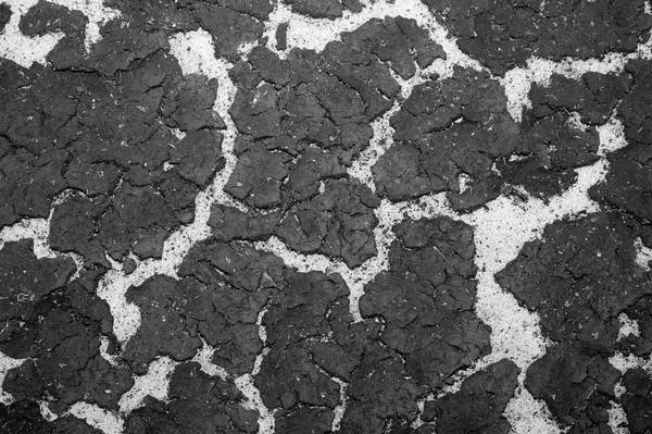 Texture Bottom Reservoir Sand Accumulation Silt Top Background Black White — Stock Photo, Image