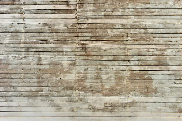 Fondo de tablas de madera con los restos de pelar pintura blanca . — Foto de Stock