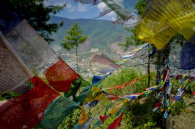 Pryer bayrakları Bhutan