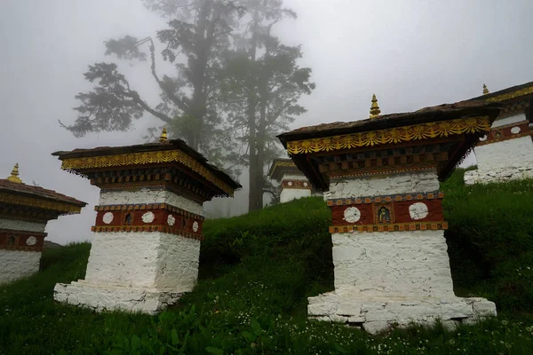 Dochula át a Himalája Bhután — Stock Fotó