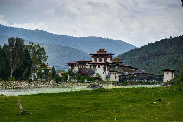Punakha Dzong View — Stock Photo, Image