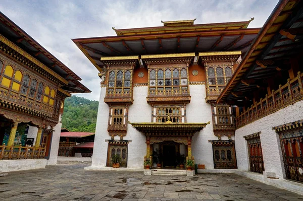 Vue de Punakha Dzong — Photo