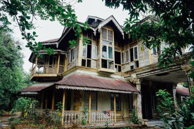 Yangon Myanmar Burma'bina terk