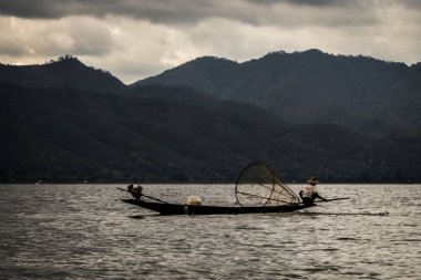Bir Lake Fisherman Inle Lake Myanmar Nyaung Shwe