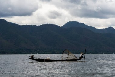 Bir Lake Fisherman Inle Lake Myanmar Nyaung Shwe