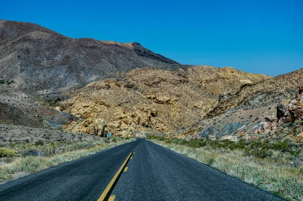 Artista Drive Pallette no Parque Nacional do Vale da Morte Califórnia N — Fotografia de Stock