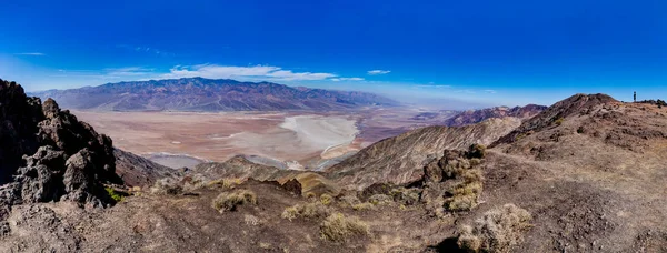 Panoramatický pohled Dantes v Death Valley National Park Kalifornie wi — Stock fotografie