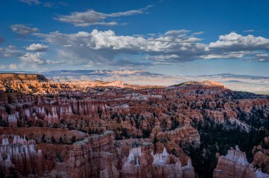 Utah Amerika Birleşik Devletleri 'nde Bryce Canyon bakan Sunset