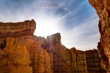 Kaya oluşumları Bryce Canyon içinde Utah Amerika Birleşik Devletleri