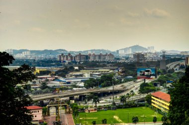 Batu Mağaraları 'ndan Kuala Lumpur, Malezya' ya bakın