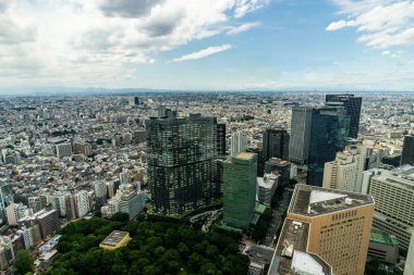 Hükümet Binası Tokyo'dan üzerinden görünüm