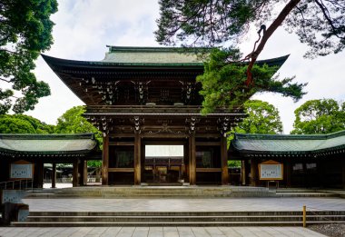 Meiji tapınak Yoyogi Park Tokyo Japonya Asya
