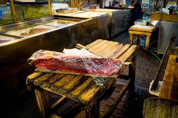 Mercado de pescado de Tsukiji Tokio —  Fotos de Stock
