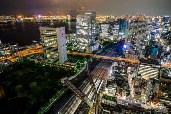 Tokyo Cityview Skyline Megacity met Skytree toren — Stockfoto