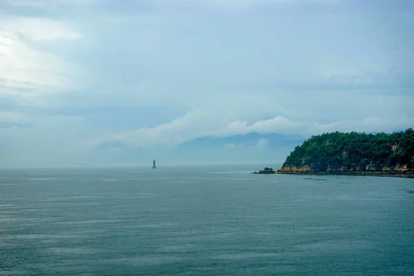 Ver Ocean Naoshima Island Japón — Foto de Stock