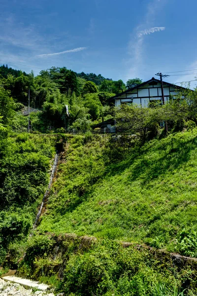 Tsumago Magone Trail Japão — Fotografia de Stock