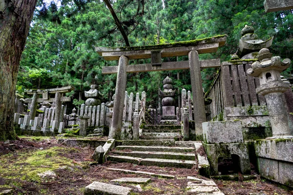 Starověký chrám v Koya San Wakajama Osaka — Stock fotografie