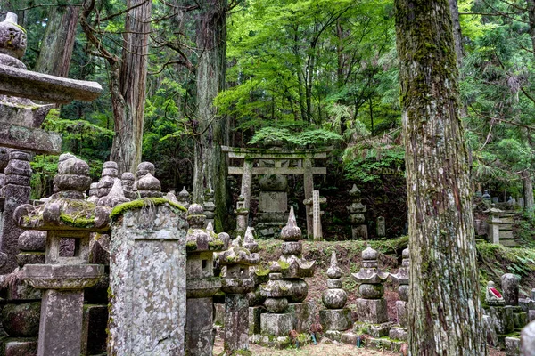 Alter tempel in koya san wakayama osaka — Stockfoto