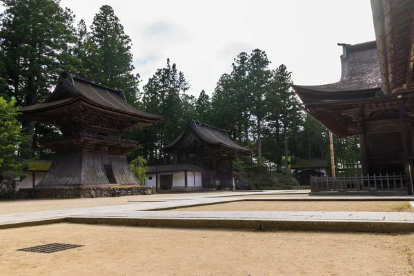 Kongobuji chrám, který tradiční japonské domu chrám budova s — Stock fotografie