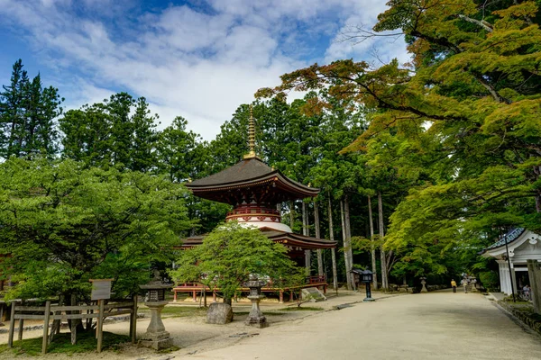 Wakayama Jison-Em Templo Koya San — Fotografia de Stock