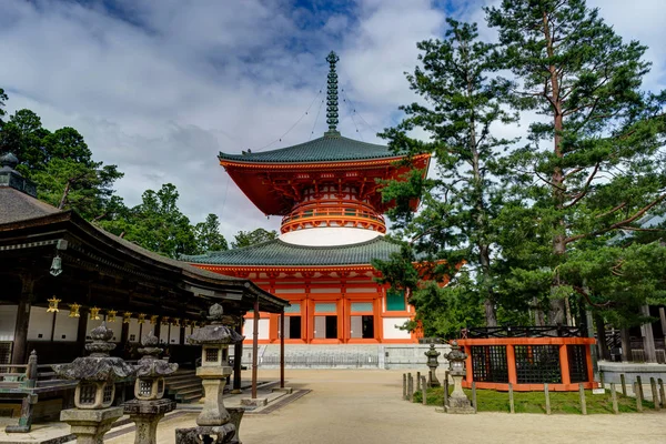 Koyasan Danjo Garan tapınak tapınak Japonya