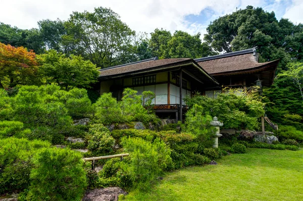 Casa Japonesa Santuario Okochi Sanso Jardín Botánico Japonés —  Fotos de Stock