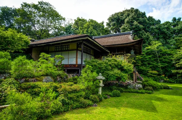 Japanese House Shrine Okochi Sanso Botanical Japanese Garden