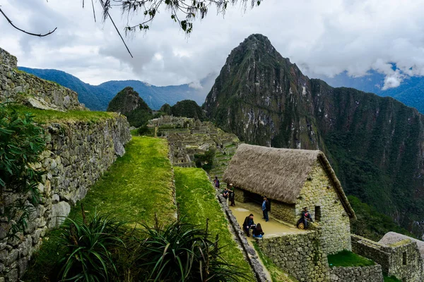 Machu Picchu in Peru Custo South America — Stock Photo, Image