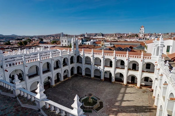 San Felipe Neri monastery in Sucre Bolivia — Stock Photo, Image