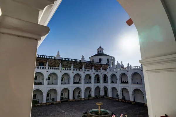 San Felipe Neri monastery in Sucre Bolivia — Stock Photo, Image