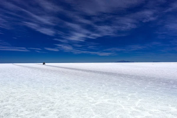 Jeep Tour Salinas en Salar de Uyuni Desierto Bolivia —  Fotos de Stock