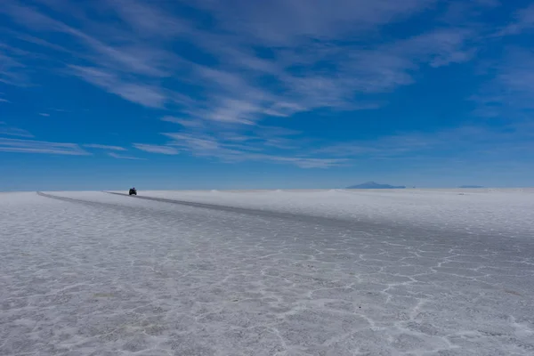 Jeep Tour Salinas en Salar de Uyuni Desierto Bolivia —  Fotos de Stock