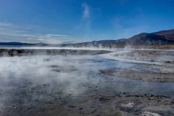Hot Springs Altiplano Boliwia — Zdjęcie stockowe
