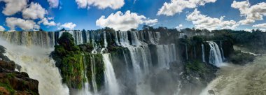 Panorama Iguazu Şelalesi Jungle Arjantin Brezilya
