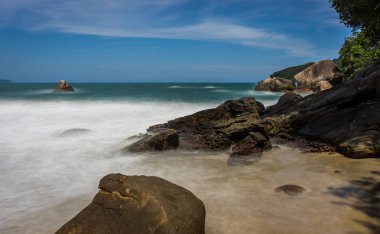 Plaj Pedra da Praia do Meio Trindade, Paraty Rio