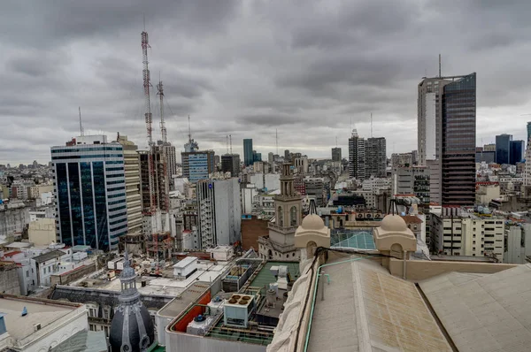 Buenos aires argentina stadtblick hochhaus — Stockfoto