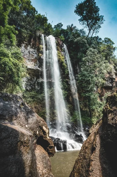 Cataratas do Iguaçu Selva Argentina Brasil — Fotografia de Stock