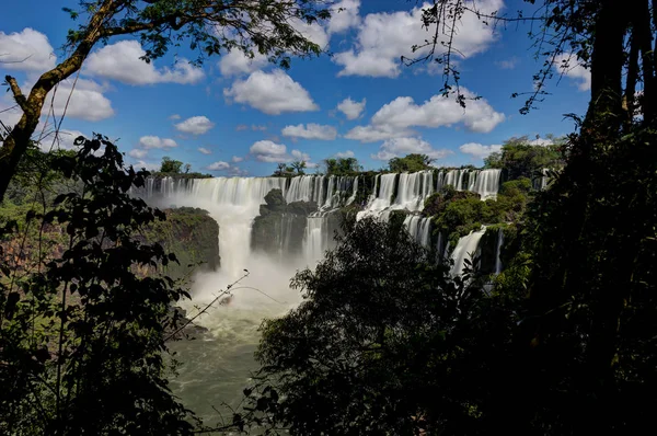 Iguazu vodopády Jungle Argentina Brazílie — Stock fotografie